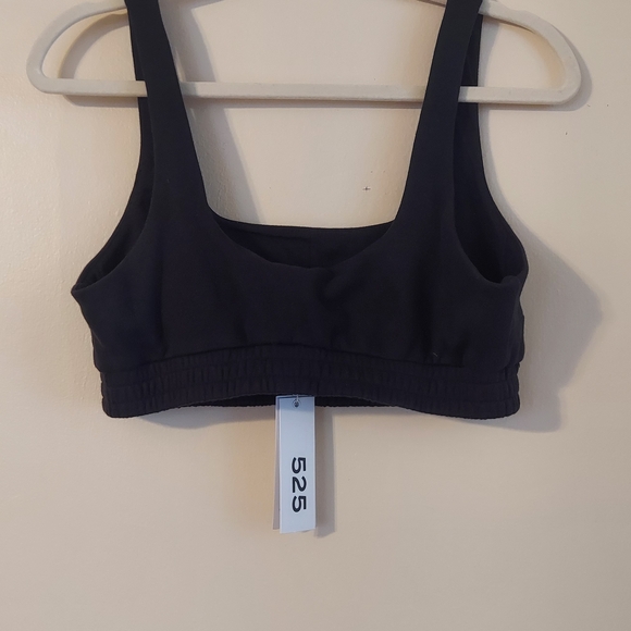 525 America Women's Black Crop Top Women's Size Medium NWT - Picture 2 of 3